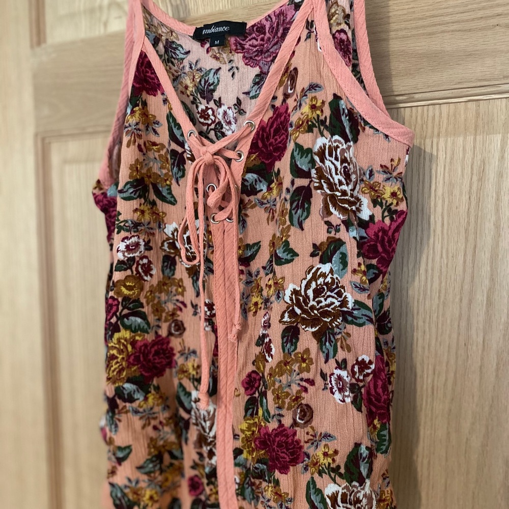 NEW!! Lightweight floral tank